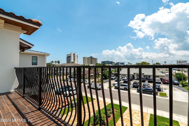 219 11th Ave S, Jacksonville Beach, FL 32250 - balcony featuring a city view