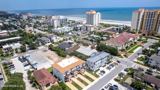 219 11th Ave S, Jacksonville Beach, FL 32250 - drone / aerial view featuring a water view and a view of city