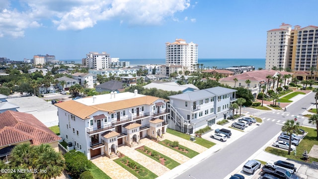 219 11th Ave S, Jacksonville Beach, FL 32250 - aerial view featuring a water view and a city view
