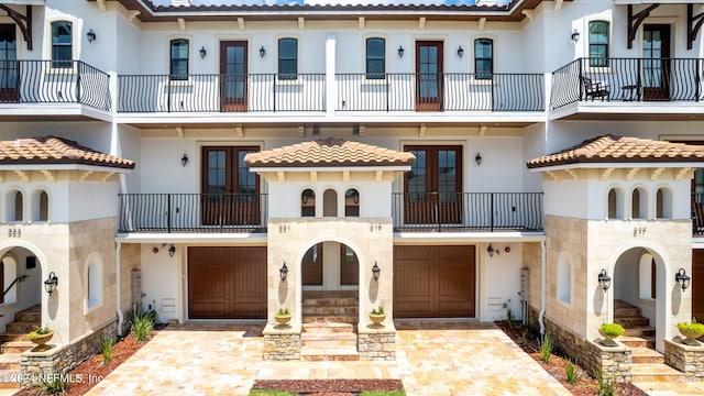 view of front of house featuring french doors