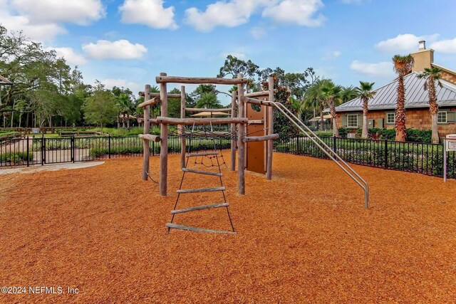 view of play area