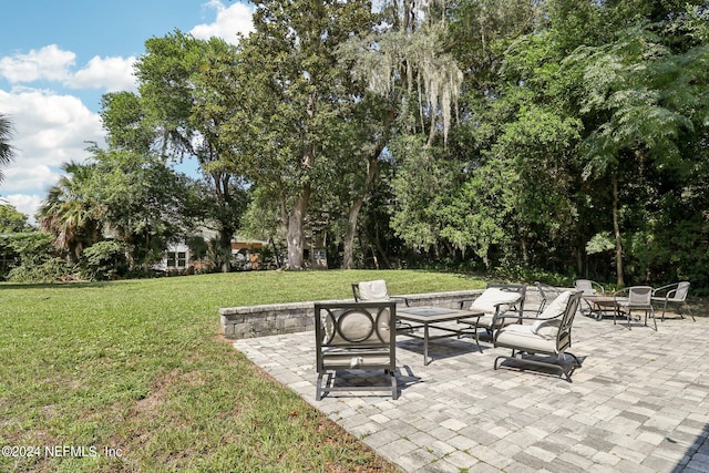 exterior space with a patio area