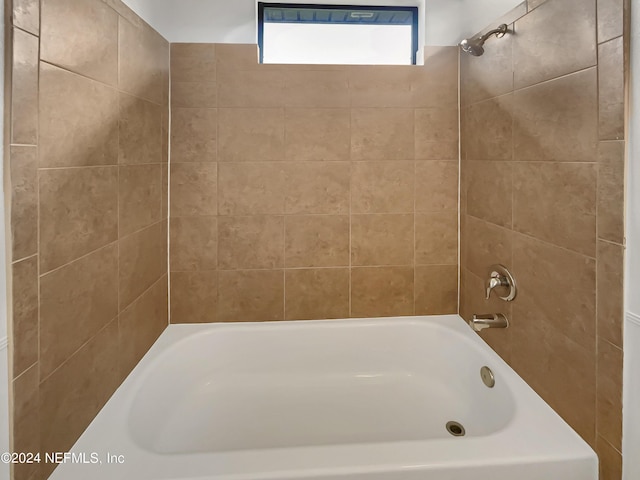 full bathroom featuring shower / bath combination