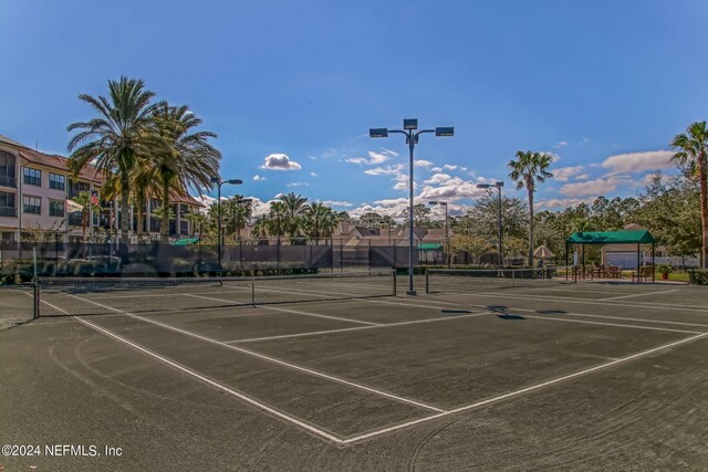 view of sport court