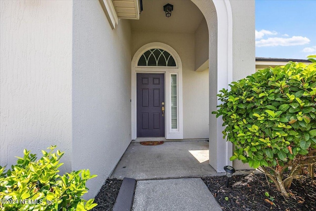 view of entrance to property