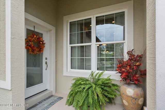 view of entrance to property