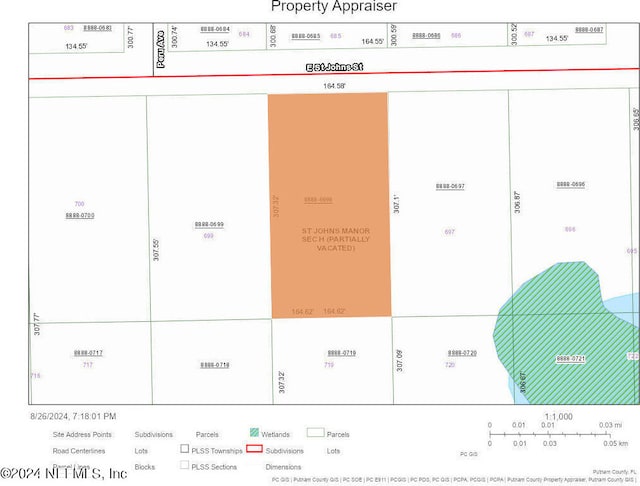 000 E St Johns St, Palatka FL, 32177 land for sale