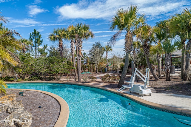 view of swimming pool