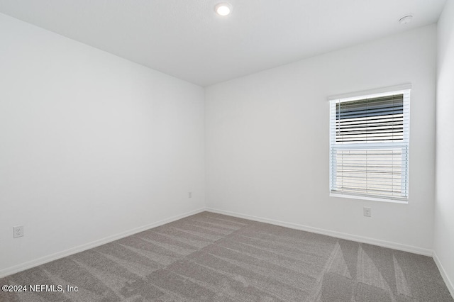 unfurnished room with carpet