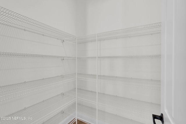 view of pantry