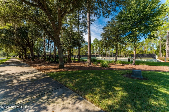 1912 White Dogwood Ln, Fleming Island, FL 32003 - view of home's community featuring a lawn