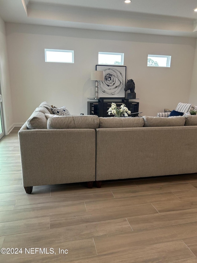 95246 Golden Glow Dr, Fernandina Beach, FL 32034 - living room featuring recessed lighting, plenty of natural light, and light wood-style floors