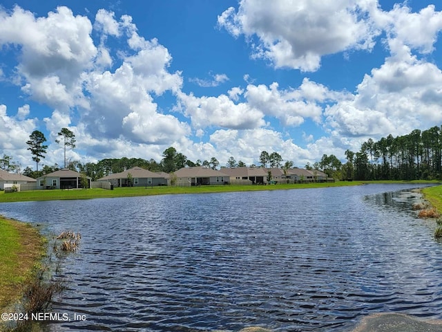 view of water feature