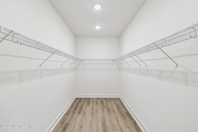 211 Rushing Dr, Saint Augustine, FL 32092 - spacious closet featuring light wood-style floors