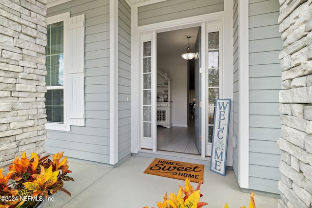 view of entrance to property