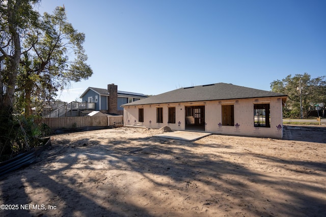 view of rear view of house