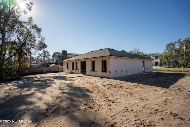 view of side of home