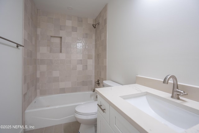 411 Royal Rd, Saint Augustine South, FL 32086 - full bathroom with vanity and bathing tub / shower combination