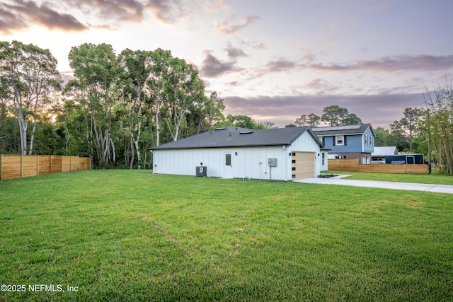 411 Royal Rd, Saint Augustine South, FL 32086 - view of yard with concrete driveway