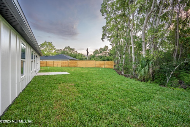 411 Royal Rd, Saint Augustine South, FL 32086 - fenced backyard featuring a patio