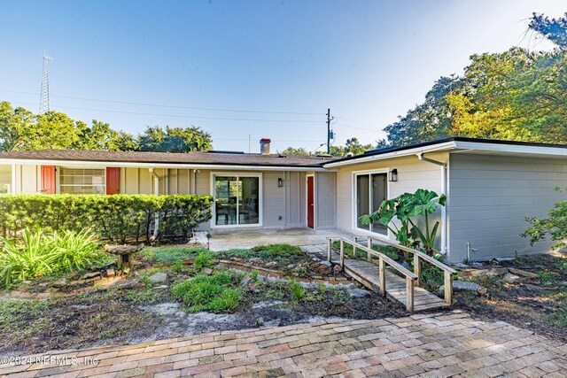 view of ranch-style home