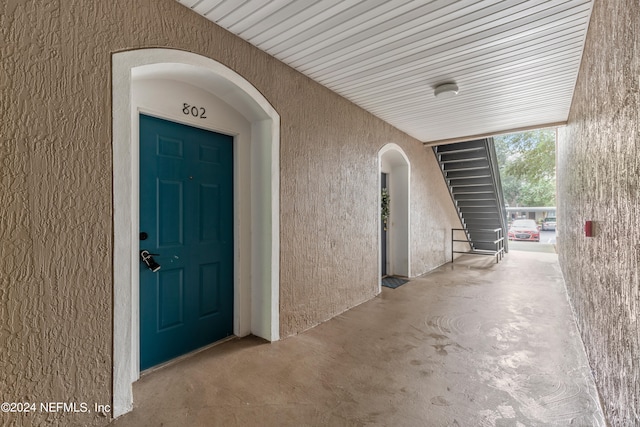 view of property entrance