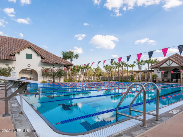 view of pool