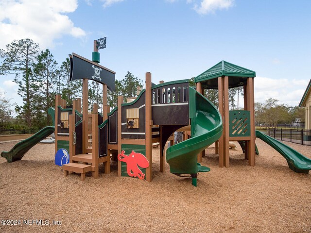 view of playground