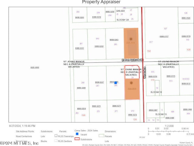 0 E Don Quixote St, Palatka FL, 32177 land for sale