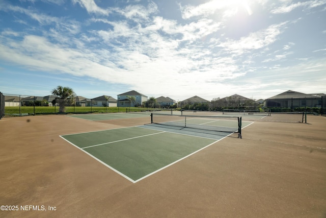 view of sport court with basketball court