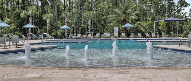 view of swimming pool