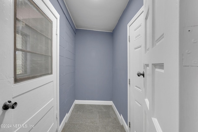 2916 Lippia Rd, Jacksonville, FL 32209 - entryway with baseboards and carpet floors
