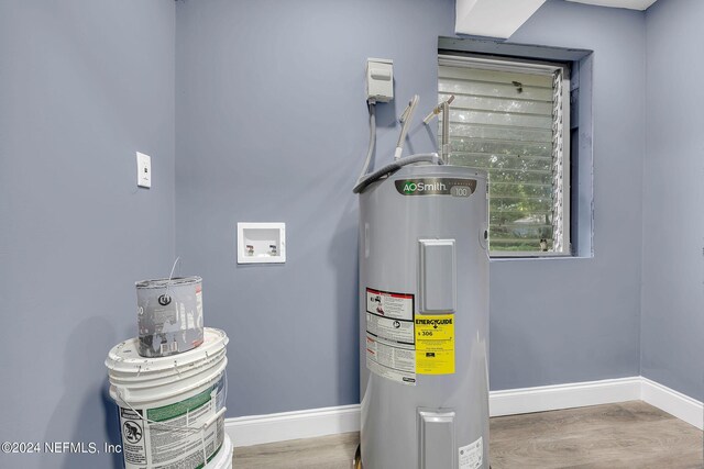 2916 Lippia Rd, Jacksonville, FL 32209 - utility room featuring water heater