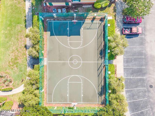 view of sport court featuring community basketball court