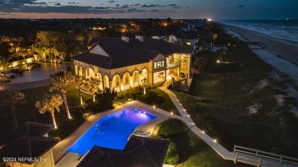901 Ponte Vedra Blvd, Ponte Vedra Beach, FL 32082 - outdoor pool with a water view
