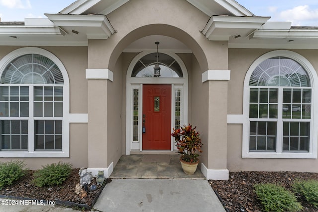 view of entrance to property