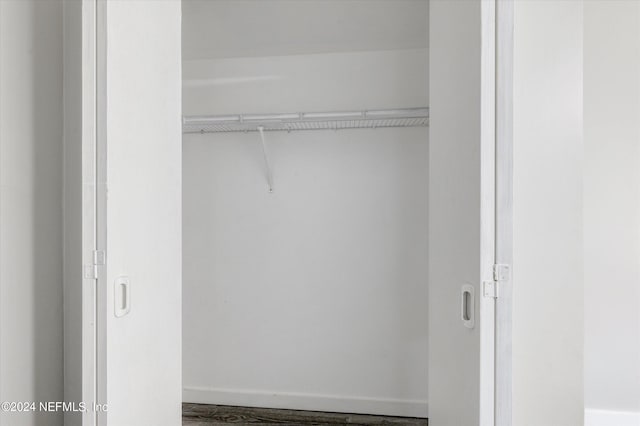 view of closet