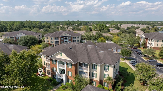 birds eye view of property featuring a residential view