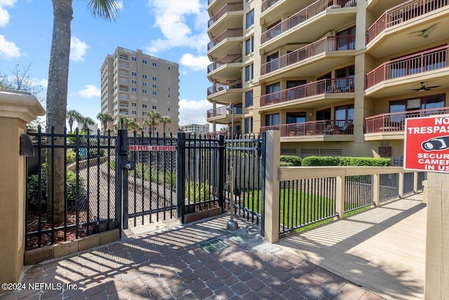 view of gate