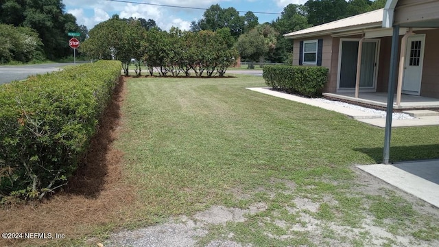 view of yard