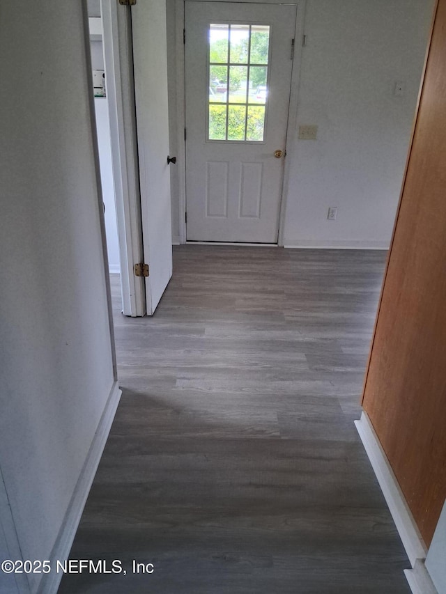 85166 Radio Ave, Yulee, FL 32097 - hall featuring wood finished floors and baseboards