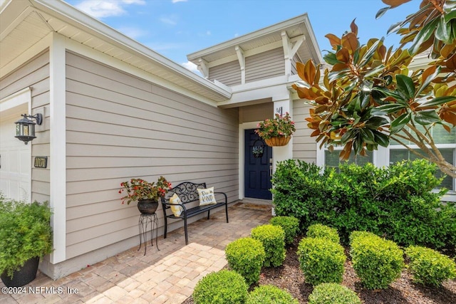 view of property entrance