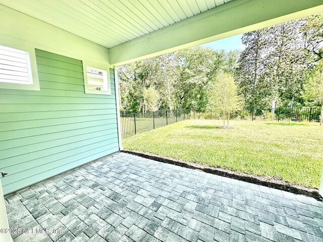 63 Oakmoss Dr, Saint Johns, FL 32259 - view of patio featuring a fenced backyard