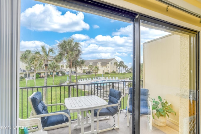 8550 A1A Unit 241, Saint Augustine, FL 32080 - balcony featuring a residential view