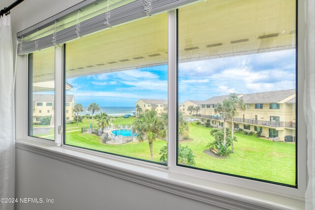 room details with a water view