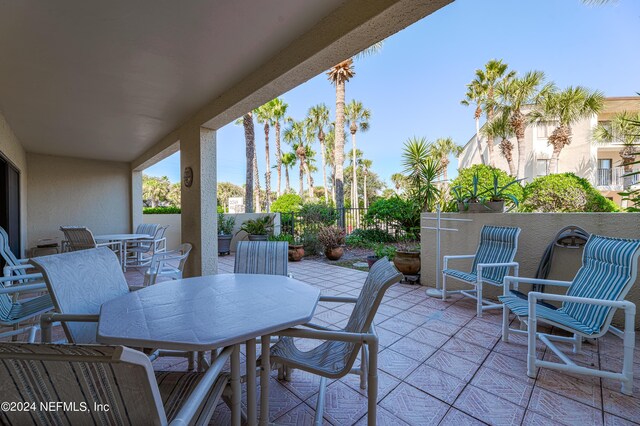 view of patio