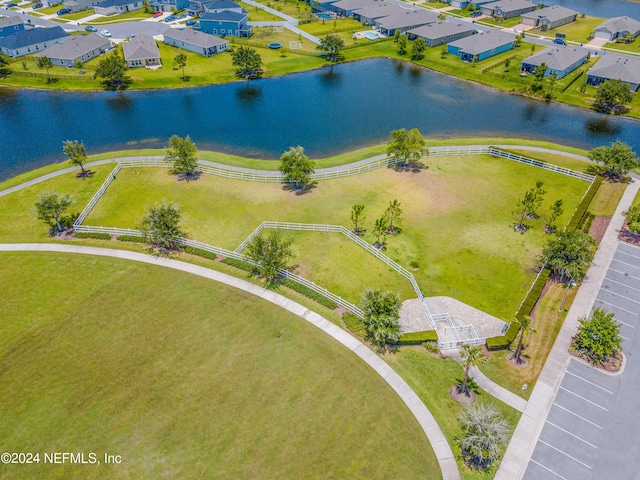 243 Bluejack Ln, Saint Augustine, FL 32095 - aerial view featuring a residential view and a water view