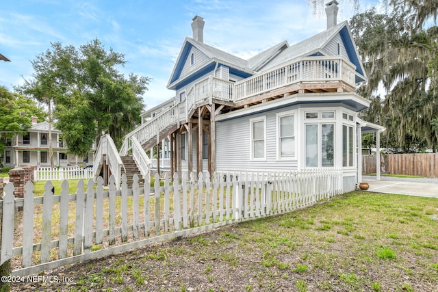 view of front of house