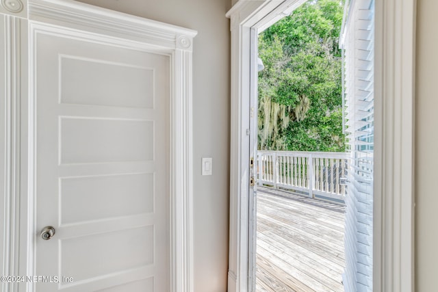 view of doorway