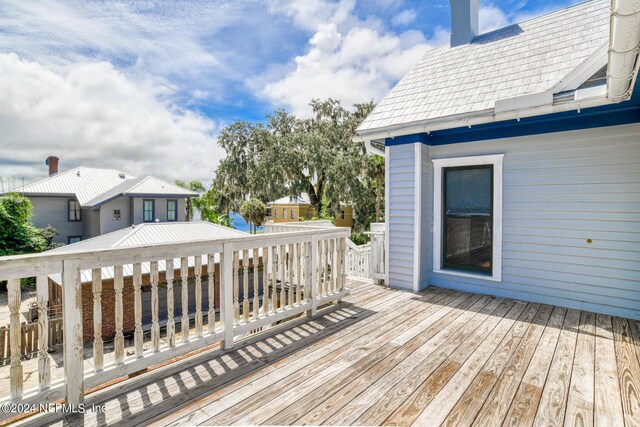 view of deck